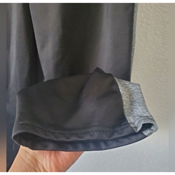 Game Time Elastic Men's Waist Pull On Activewear Sweatpants Black Gray Sides S - Picture 4 of 9